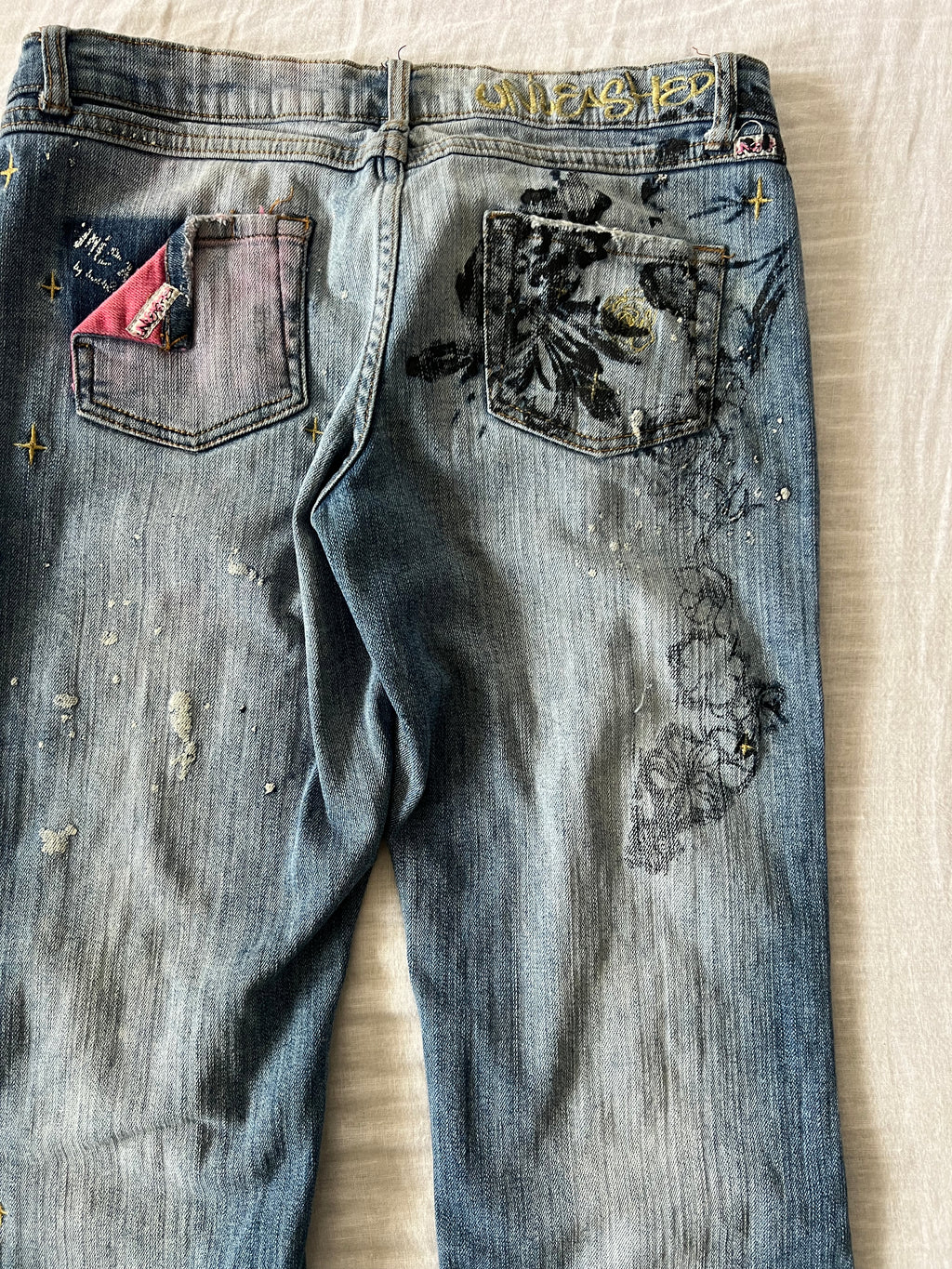 Y2K Low Rise Flared Japanese Style Jeans