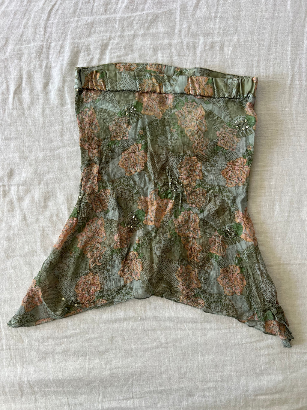100% Silk Euro Fairy Tube Top