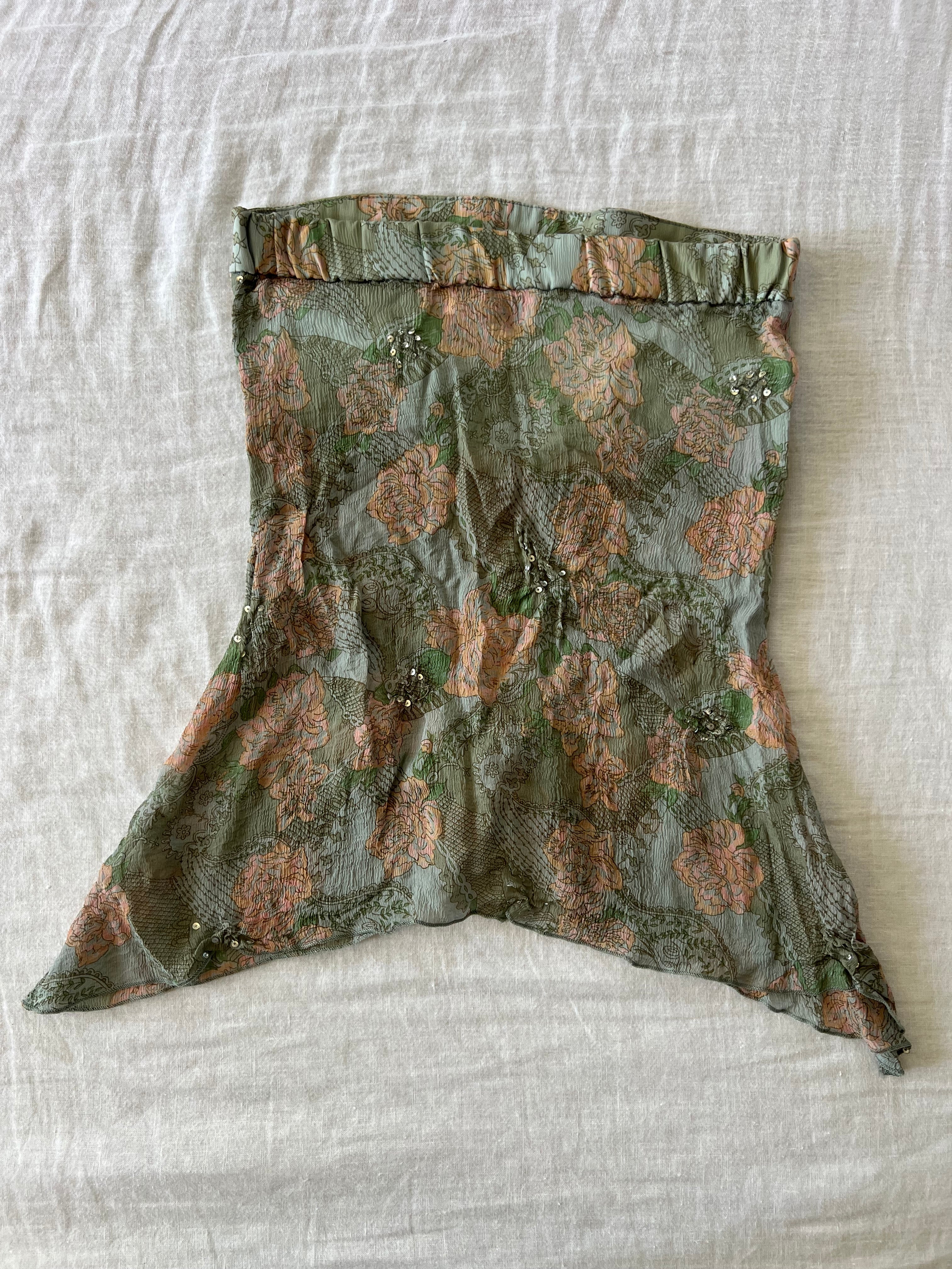 100% Silk Euro Fairy Tube Top