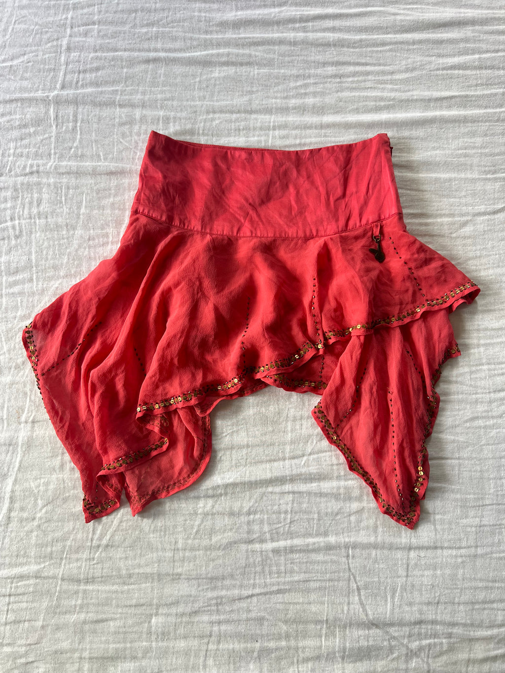 2005 RARE Playboy Silk Hot Pink Fairy Skirt