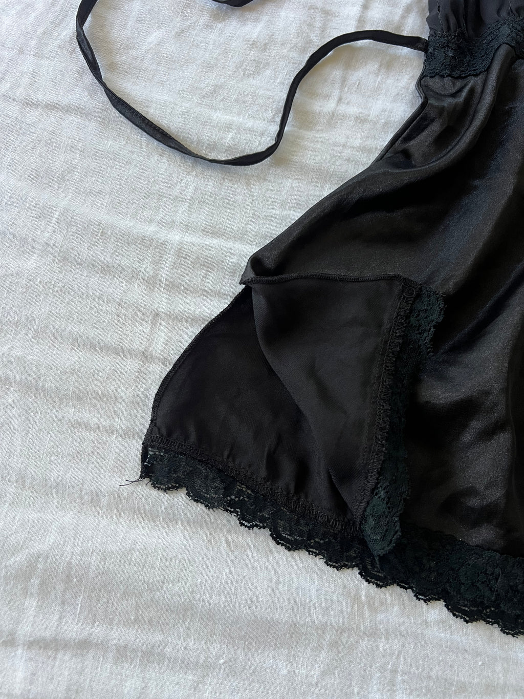 Y2K Satin Babydoll Sequin Party Top
