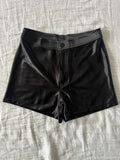 2010’s American Apparel Black Satin Shorts