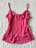 Hot Pink Ruffled Fairy Cami