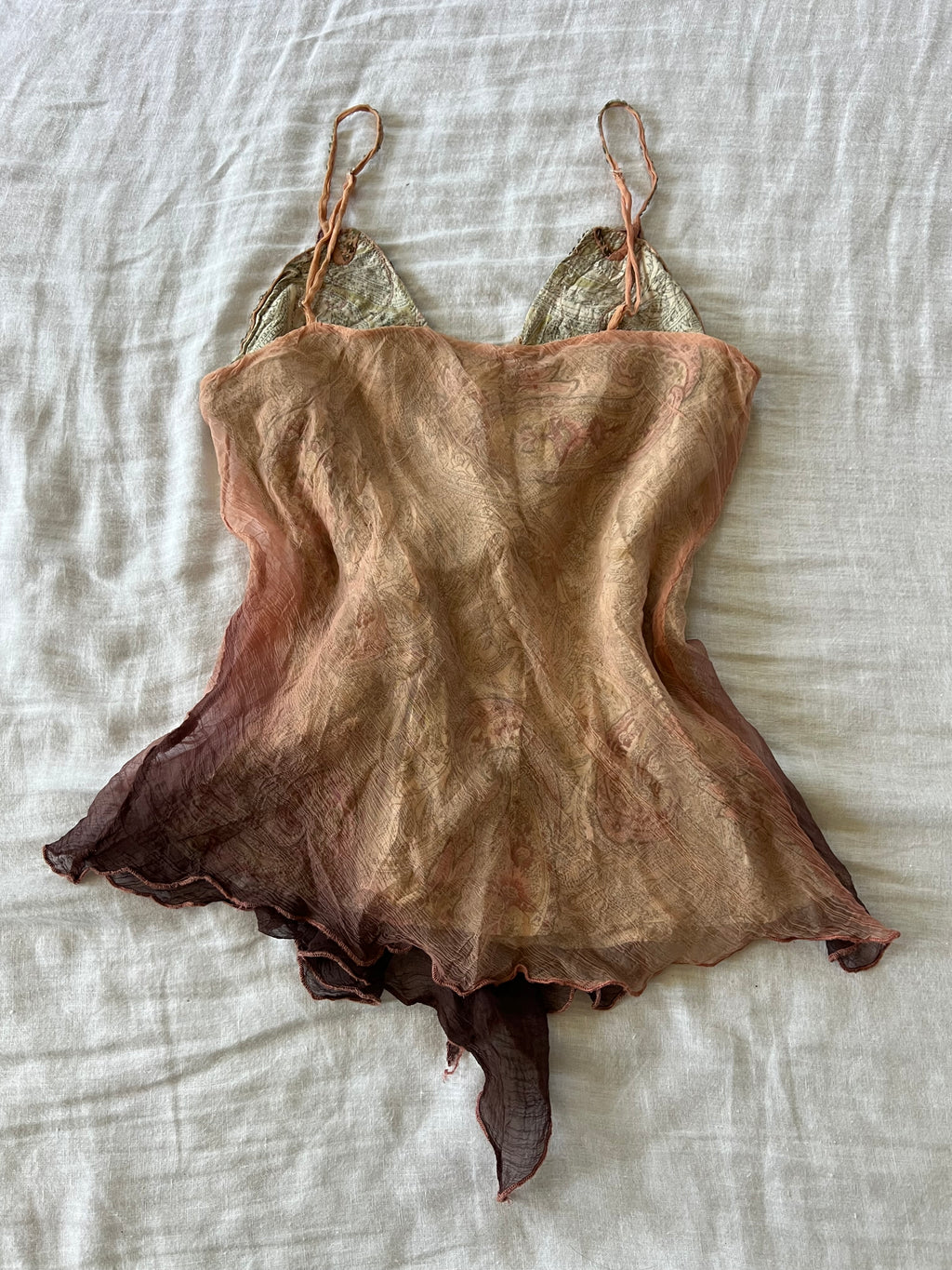 Y2K Italian Derhy Beaded Fairy Cami