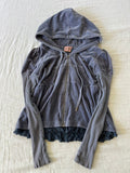 Y2K Juicy Couture Babydoll Velour Zip Up