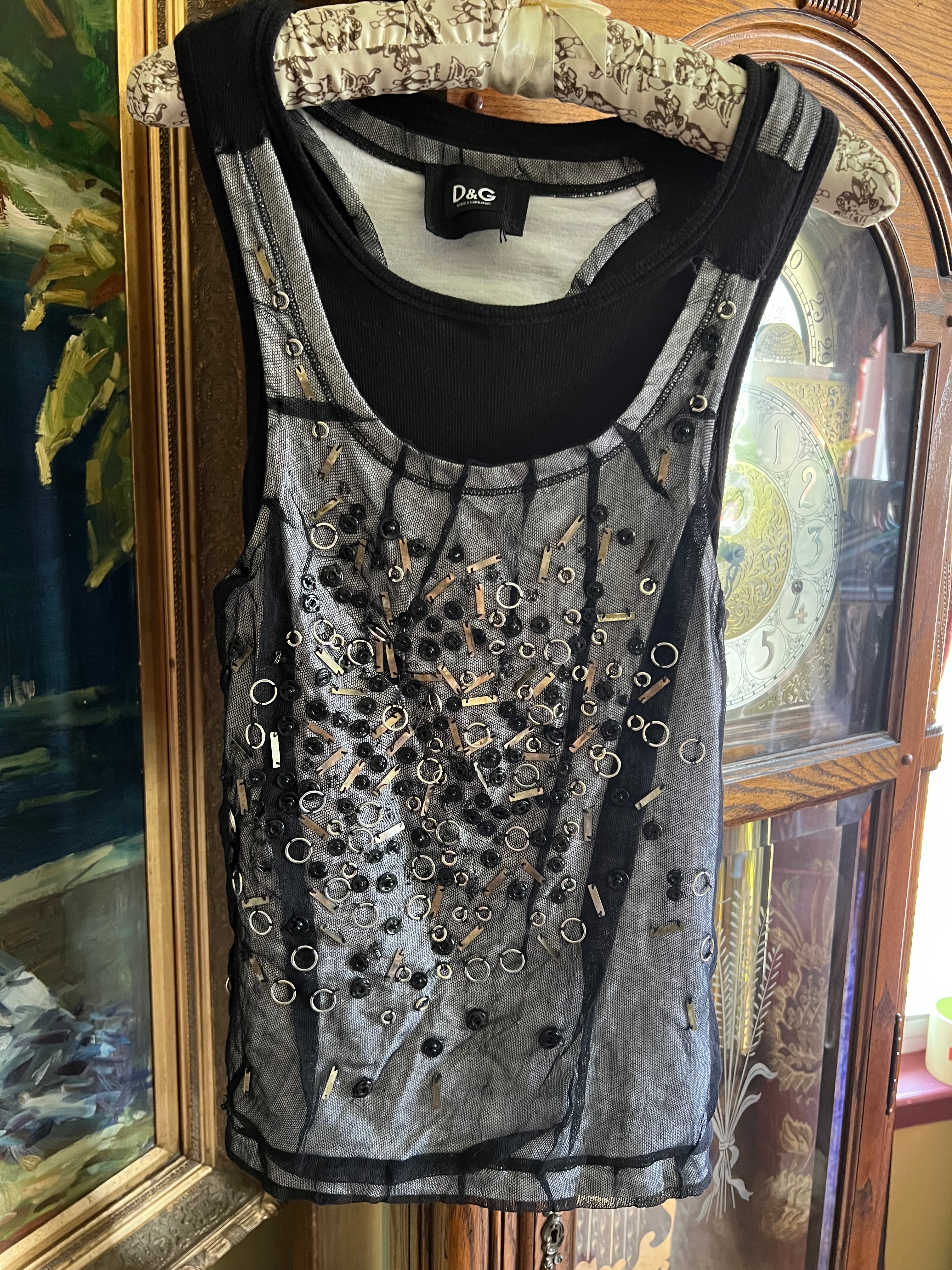 2000’s D&G Punk Tank Top