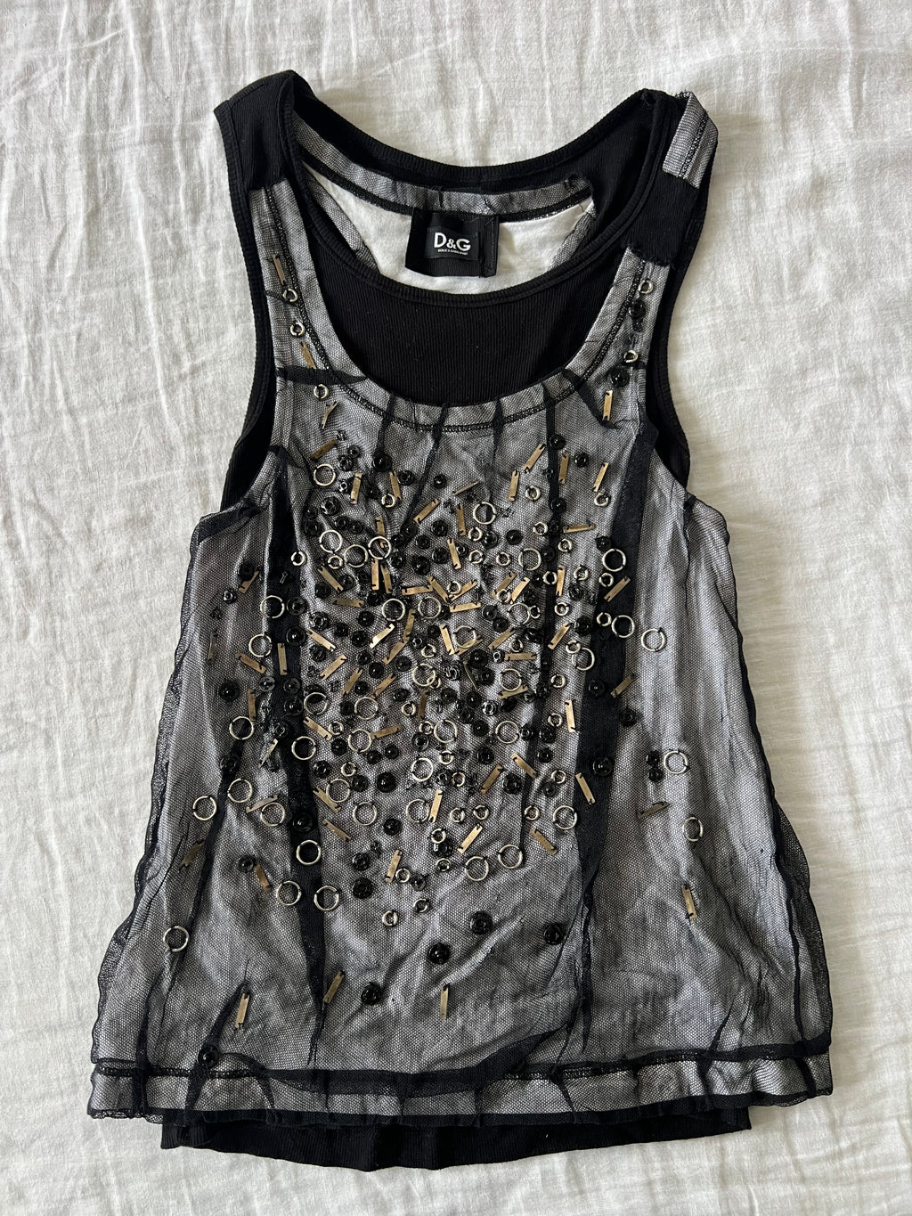 2000’s D&G Punk Tank Top
