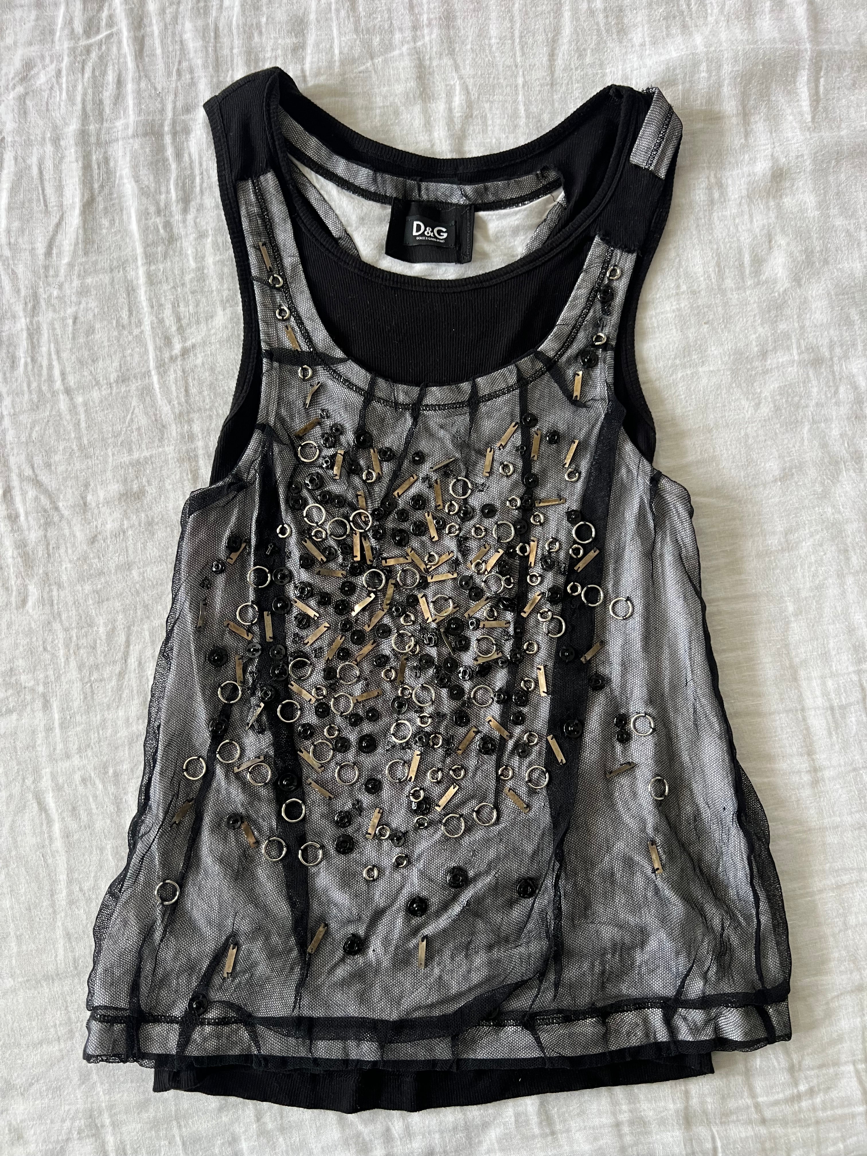 2000’s D&G Punk Tank Top